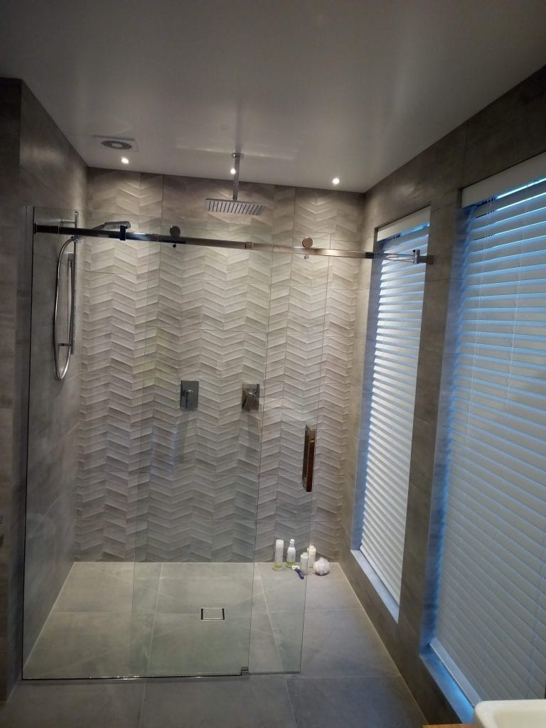 Large Tiled shower
